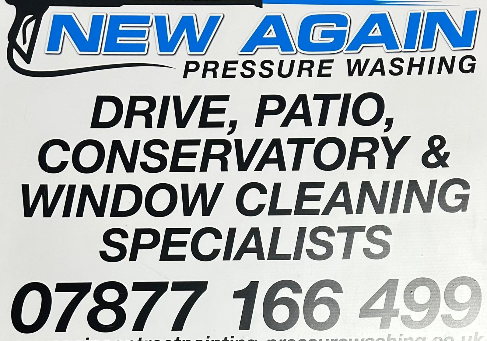 newagain-contractpainting-pressurewashing-sign